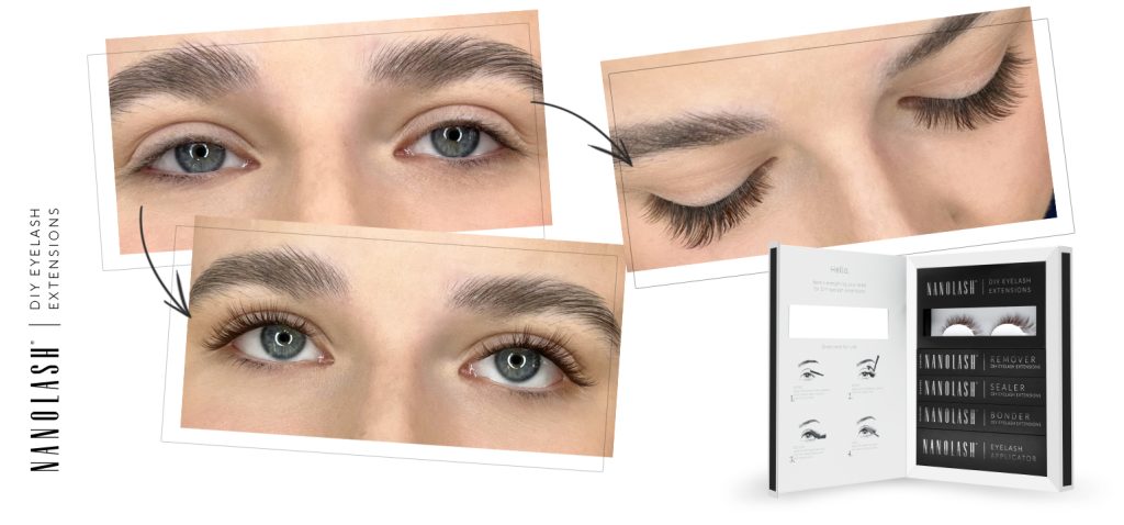 nanolash DIY Cluster Lash Extensions