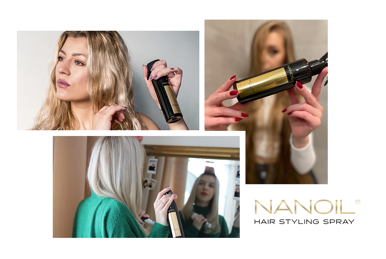 top-rated hair styling spray Nanoil