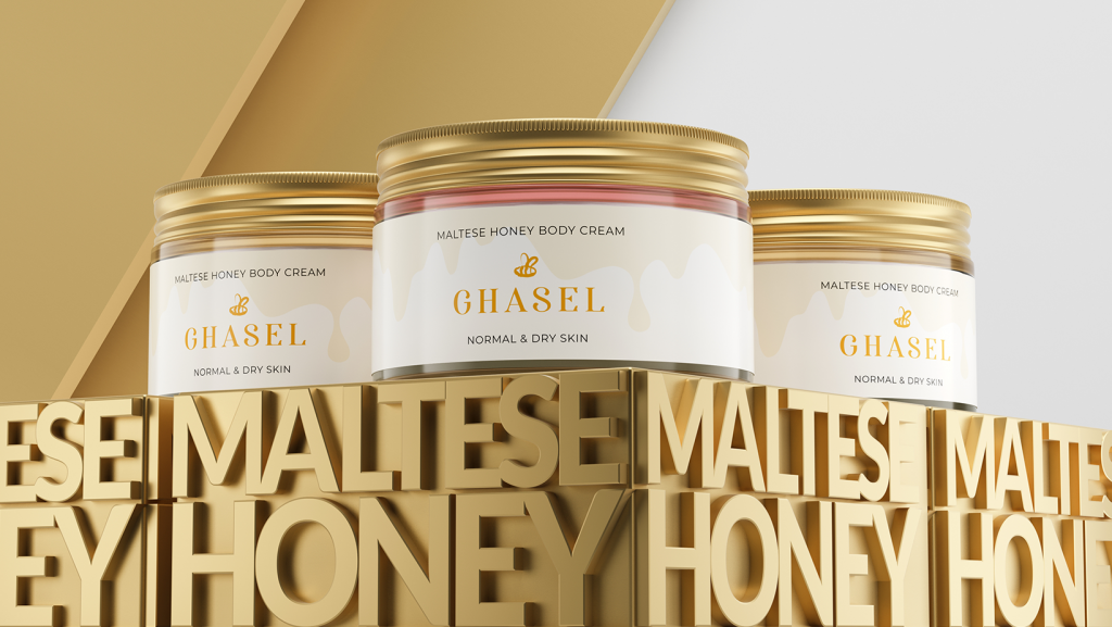 Ghasel Maltese Honey Body Cream