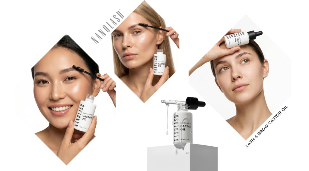 nanolash castor oil for eyebrows